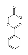 (2-chloro-2-oxoethyl) benzoate结构式