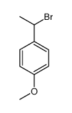 1-(1-bromoethyl)-4-methoxybenzene结构式