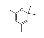 2,2,4,6-tetramethyl pyran Structure