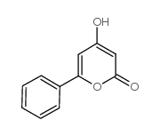 4-羟基-6-苯基吡喃-2-酮结构式