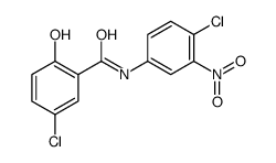 5-chloro-N-(4-chloro-3-nitrophenyl)-2-hydroxybenzamide Structure