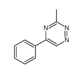 3-methyl-5-phenyl-1,2,4-triazine Structure