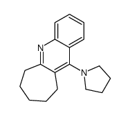 11-pyrrolidin-1-yl-7,8,9,10-tetrahydro-6H-cyclohepta[b]quinoline Structure