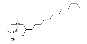 1-[acetamido(dimethyl)azaniumyl]tetradecan-2-olate结构式