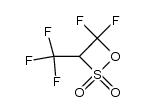 1,1,3,3,3-pentafluoropropene-2,1-sulfone结构式