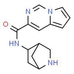 Pyrrolo[1,2-c]pyrimidine-3-carboxamide, N-2-azabicyclo[2.2.1]hept-5-yl- (9CI) Structure