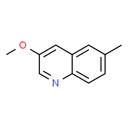 Quinoline, 3-methoxy-6-methyl- (9CI) picture