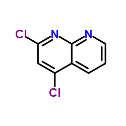 2,4-Dichloro-1,8-naphthyridine structure