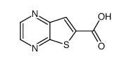 Thieno[2,3-b]pyrazine-6-carboxylic acid Structure