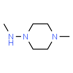 1-Piperazinamine,N,4-dimethyl-(9CI)结构式