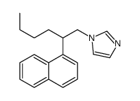 1-(2-naphthalen-1-ylhexyl)imidazole结构式