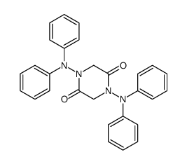 1,4-bis(N-phenylanilino)piperazine-2,5-dione Structure