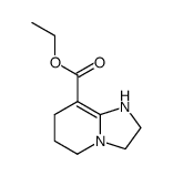 1,2,3,5,6,7-hexahydro-imidazo[1,2-a]pyridine-8-carboxylic acid ethyl ester结构式