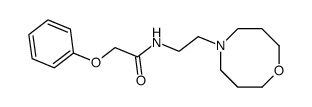 N-(2-[1,5]oxazocan-5-yl-ethyl)-2-phenoxy-acetamide结构式