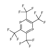 2,3,5,6-tetrakis(trifluoromethyl)-1,4-diphosphinine Structure