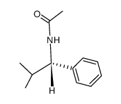 N-((S)-2-Methyl-1-phenyl-propyl)-acetamide Structure