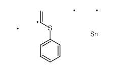 trimethyl(1-phenylsulfanylethenyl)stannane结构式