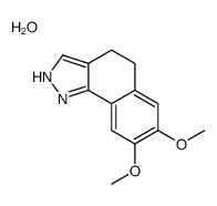 7,8-dimethoxy-4,5-dihydro-1H-benzo[g]indazole,hydrate Structure