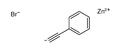 bromozinc(1+),ethynylbenzene Structure