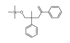 trimethyl-(2-methyl-2,4-diphenylpent-4-enoxy)silane结构式