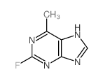 9H-Purine,2-fluoro-6-methyl-结构式