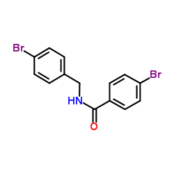 4-Bromo-N-(4-bromobenzyl)benzamide结构式