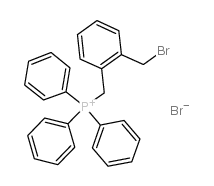 [2-(bromomethyl)phenyl]methylidene-triphenyl-phosphorane structure