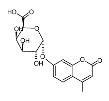 4-Methylumbelliferyl α-D-Galacturonic Acid structure