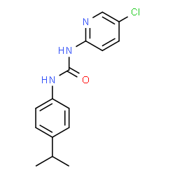 1-(5-chloro-pyridin-2-yl)-3-(4-isopropyl-phenyl)-urea结构式