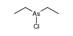 Chlorodiethylarsine Structure