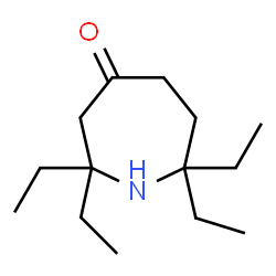 4H-Azepin-4-one,2,2,7,7-tetraethylhexahydro-(9CI)结构式