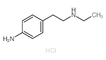 Benzeneethanamine, 4-amino-N-ethyl-, hydrochloride (1:1) picture