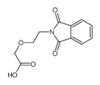 2-(2-(1,3-DIOXOISOINDOLIN-2-YL)ETHOXY)ACETIC ACID Structure