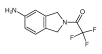 1-(5-amino-1,3-dihydro-isoindol-2-yl)-2,2,2-trifluoro-ethanone Structure