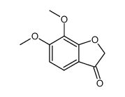 6,7-dimethoxybenzofuran-3(2H)-one结构式