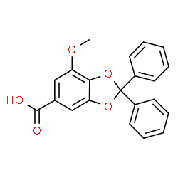 7-Methoxy-2,2-diphenyl-1,3-benzodioxole-5-carboxylic acid picture