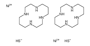 nickel(2+),sulfanide,1,4,8,11-tetrazacyclotetradecane Structure