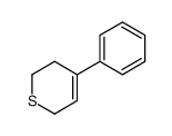 4-phenyl-3,6-dihydro-2H-thiopyran Structure