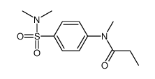 N-[4-(dimethylsulfamoyl)phenyl]-N-methylpropanamide Structure
