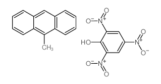 9-methylanthracene; 2,4,6-trinitrophenol结构式