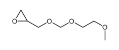 2-(2-methoxyethoxymethoxymethyl)oxirane结构式