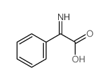 Benzeneacetic acid,R-imino-结构式