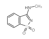 N-methyl-9,9-dioxo-9$l^{6}-thia-8-azabicyclo[4.3.0]nona-1,3,5,7-tetraen-7-amine picture