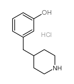 3-PIPERIDIN-4-YLMETHYL-PHENOL HYDROCHLORIDE structure