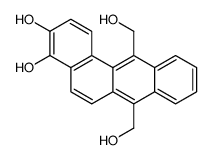 7,12-bis(hydroxymethyl)benzo[a]anthracene-3,4-diol Structure