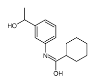 Cyclohexanecarboxamide, N-[3-(1-hydroxyethyl)phenyl]- (9CI)结构式