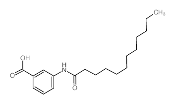 3-(十二酰基氨基)苯甲酸结构式