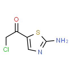 Ethanone,1-(2-amino-5-thiazolyl)-2-chloro-结构式