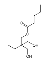 2,2-bis(hydroxymethyl)butyl pentanoate Structure