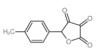 2,3,4(5H)-Furantrione, 5-(4-methylphenyl)- structure